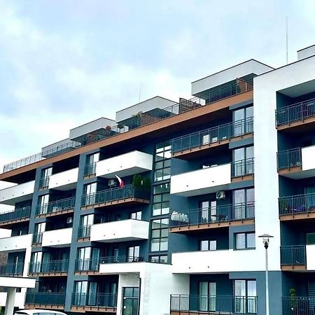 プシェムィシルSkyview Apartamentアパートメント エクステリア 写真
