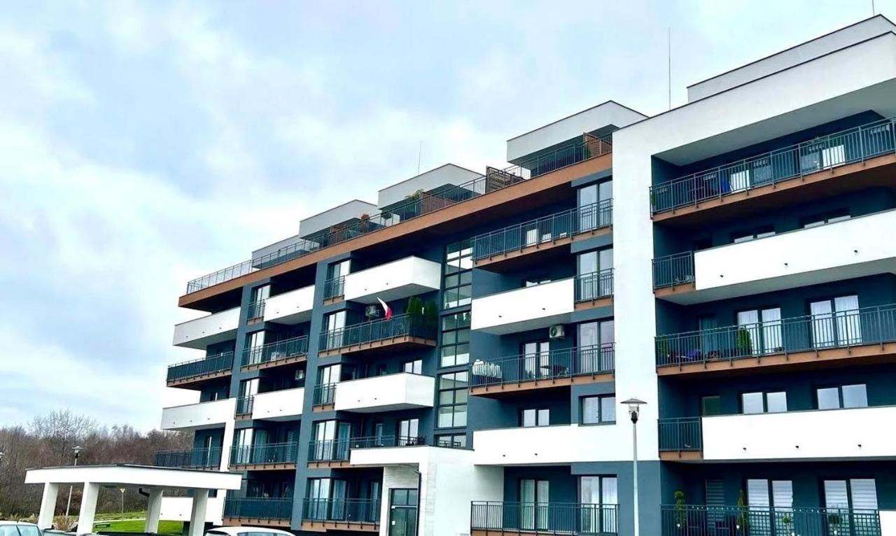 プシェムィシルSkyview Apartamentアパートメント エクステリア 写真